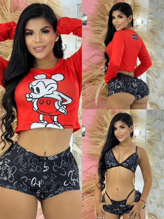 Pijama Estampada Fashion Homewear